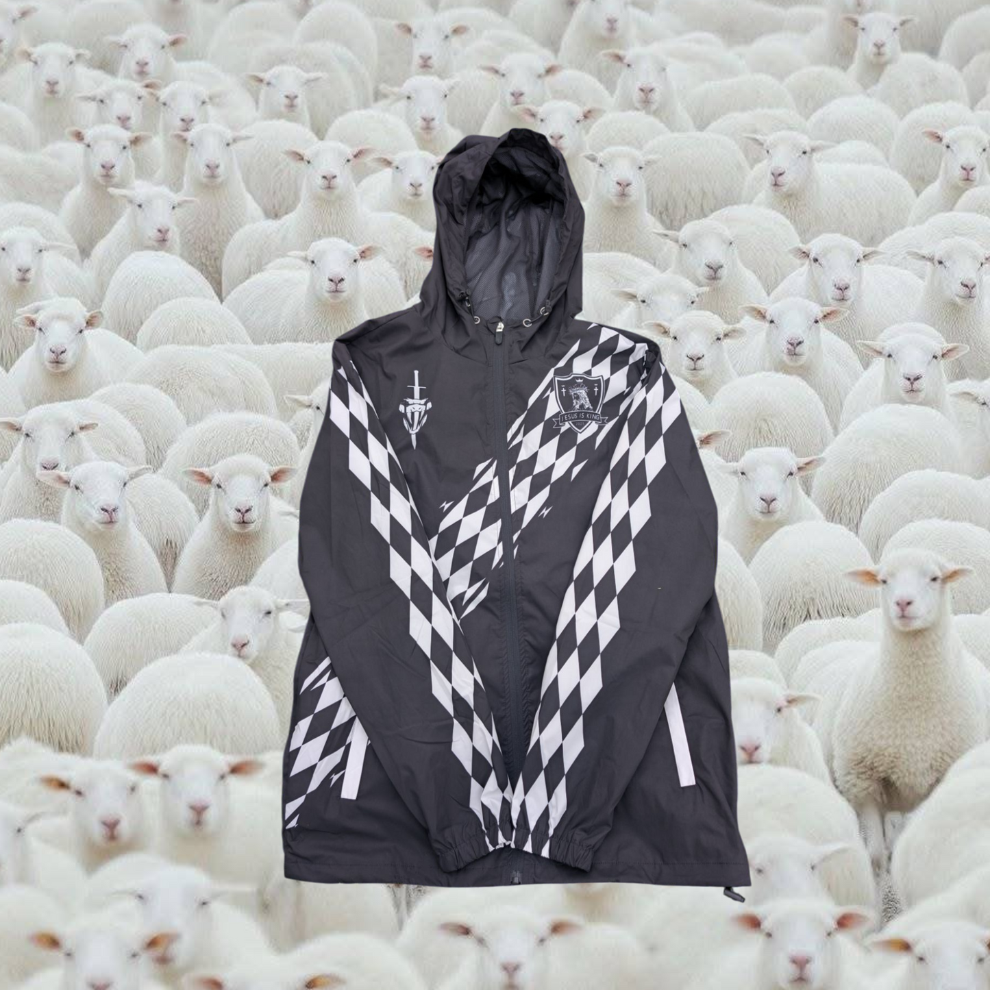 "Walking On Serpents" Windbreaker