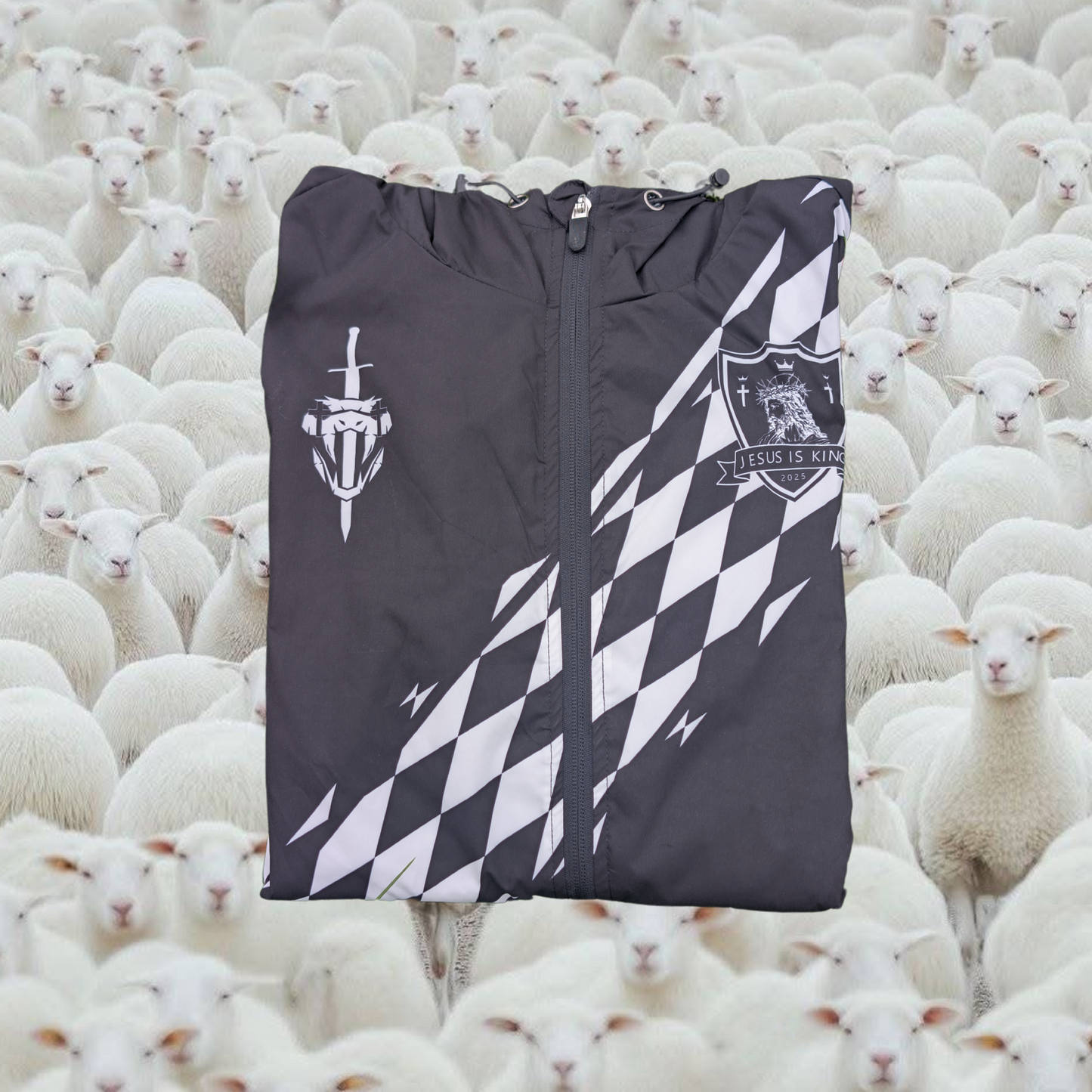 "Walking On Serpents" Windbreaker
