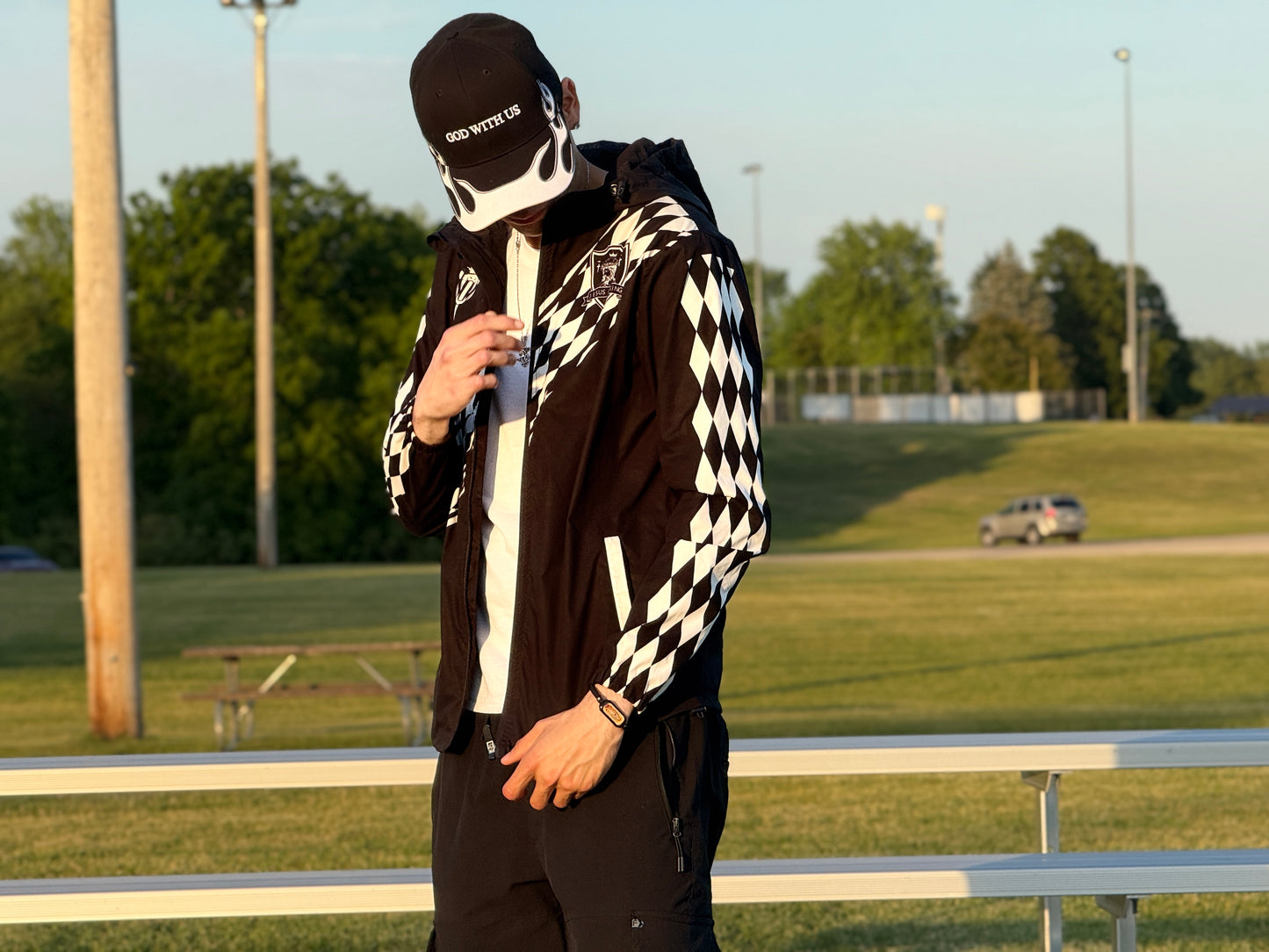 "Walking On Serpents" Windbreaker