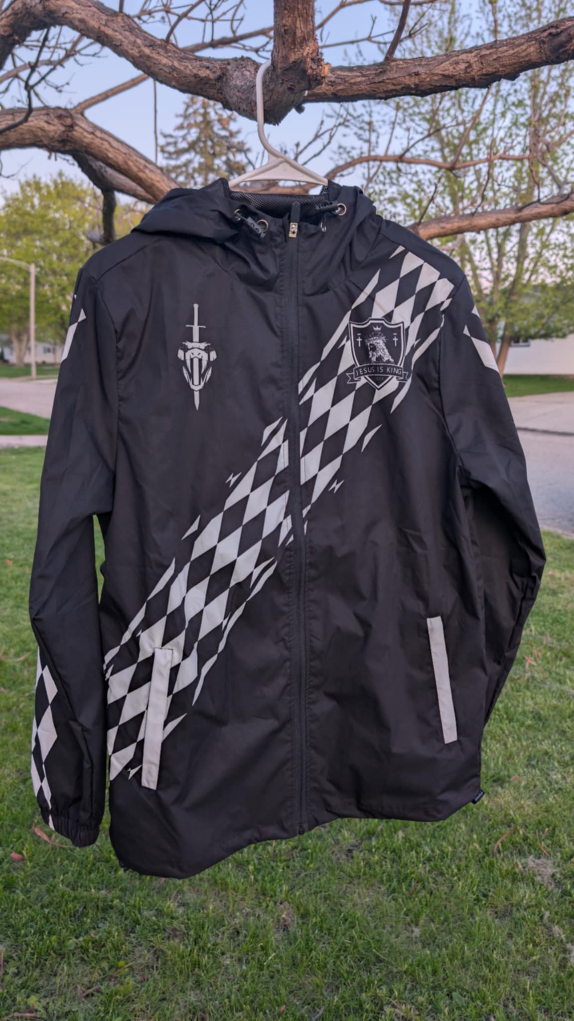 "Walking On Serpents" Windbreaker