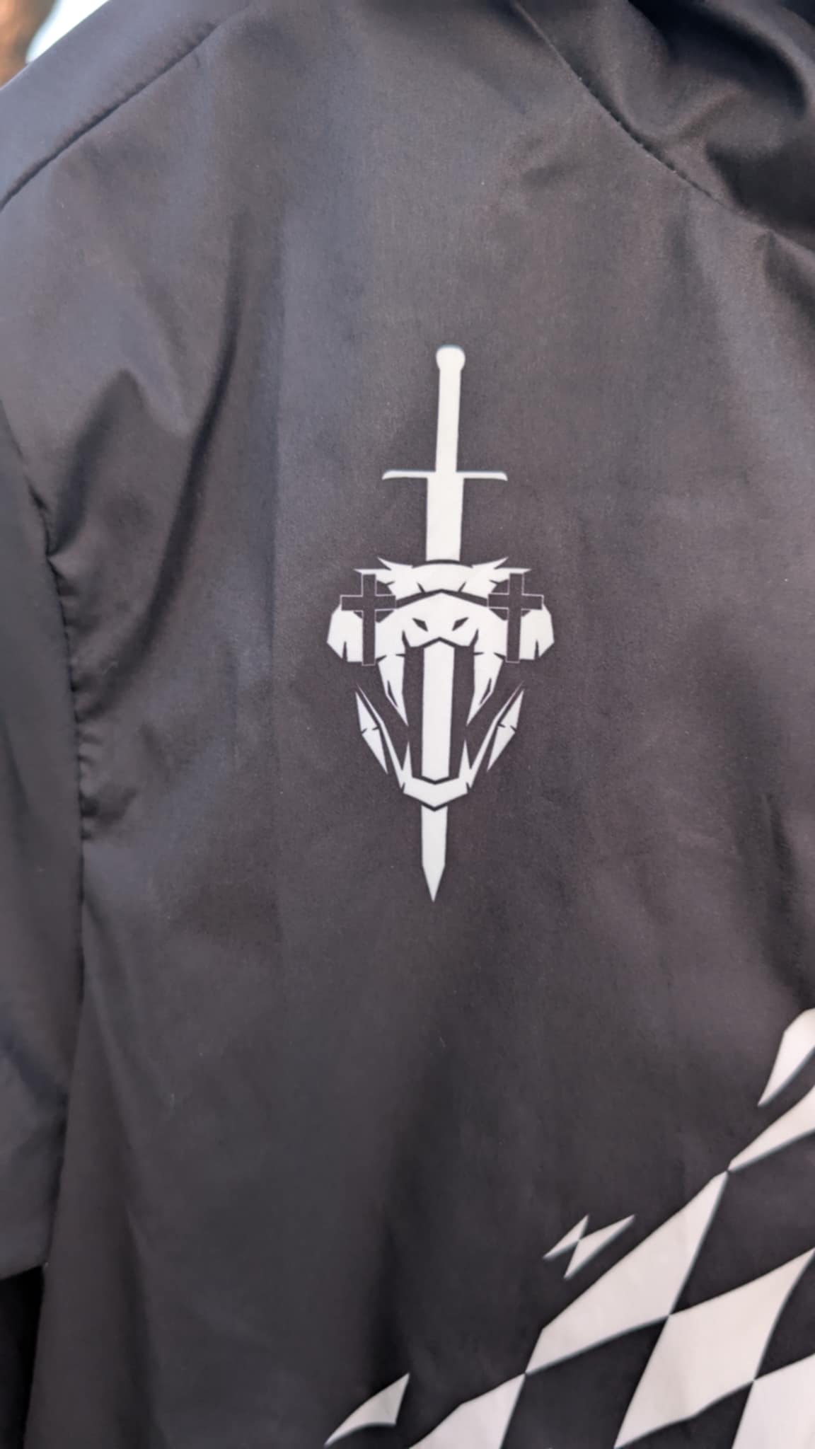 "Walking On Serpents" Windbreaker