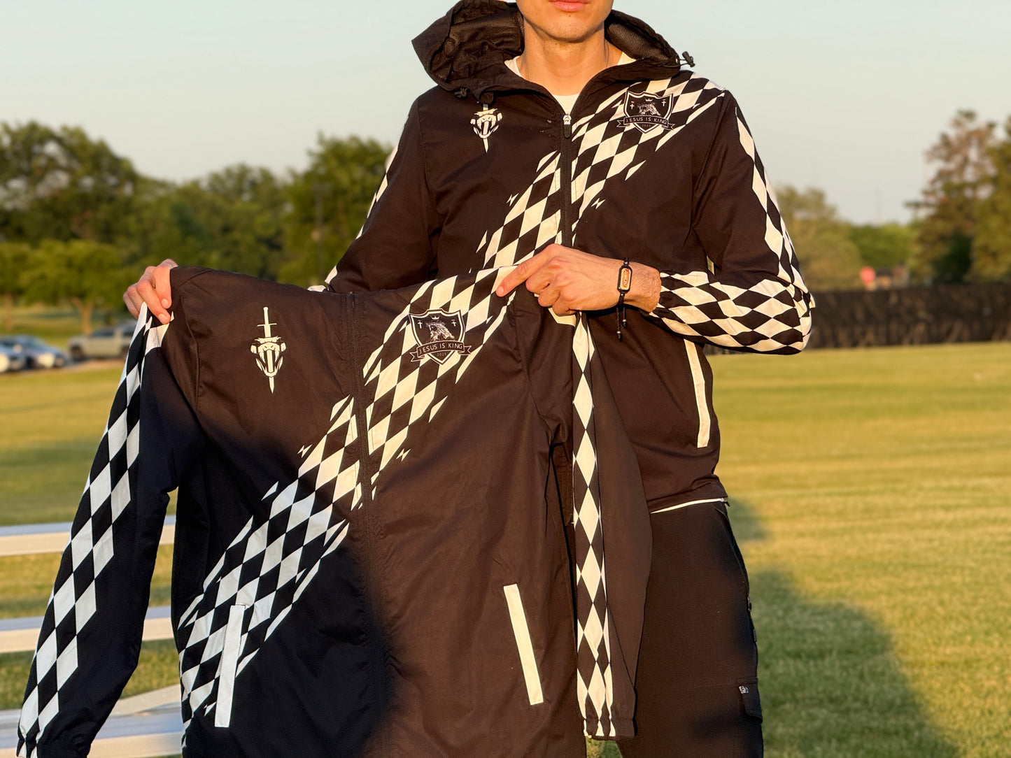 "Walking On Serpents" Windbreaker
