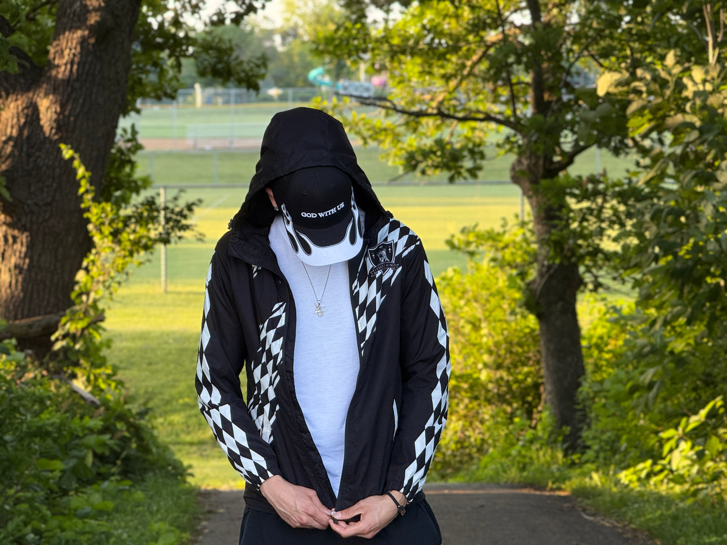 "Walking On Serpents" Windbreaker
