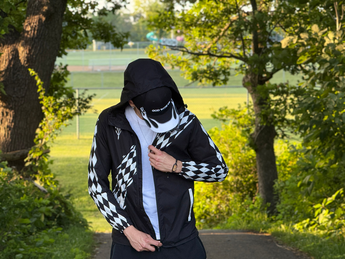 "Walking On Serpents" Windbreaker